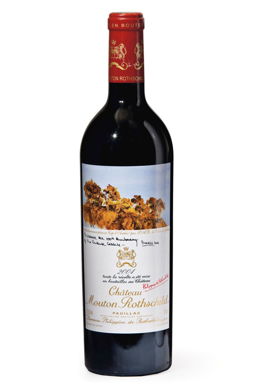Chateau Mouton Rothschild - Pauillac 2004 750ml – Jays Wine & Liquor